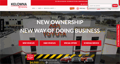 Desktop Screenshot of kelownatoyota.com